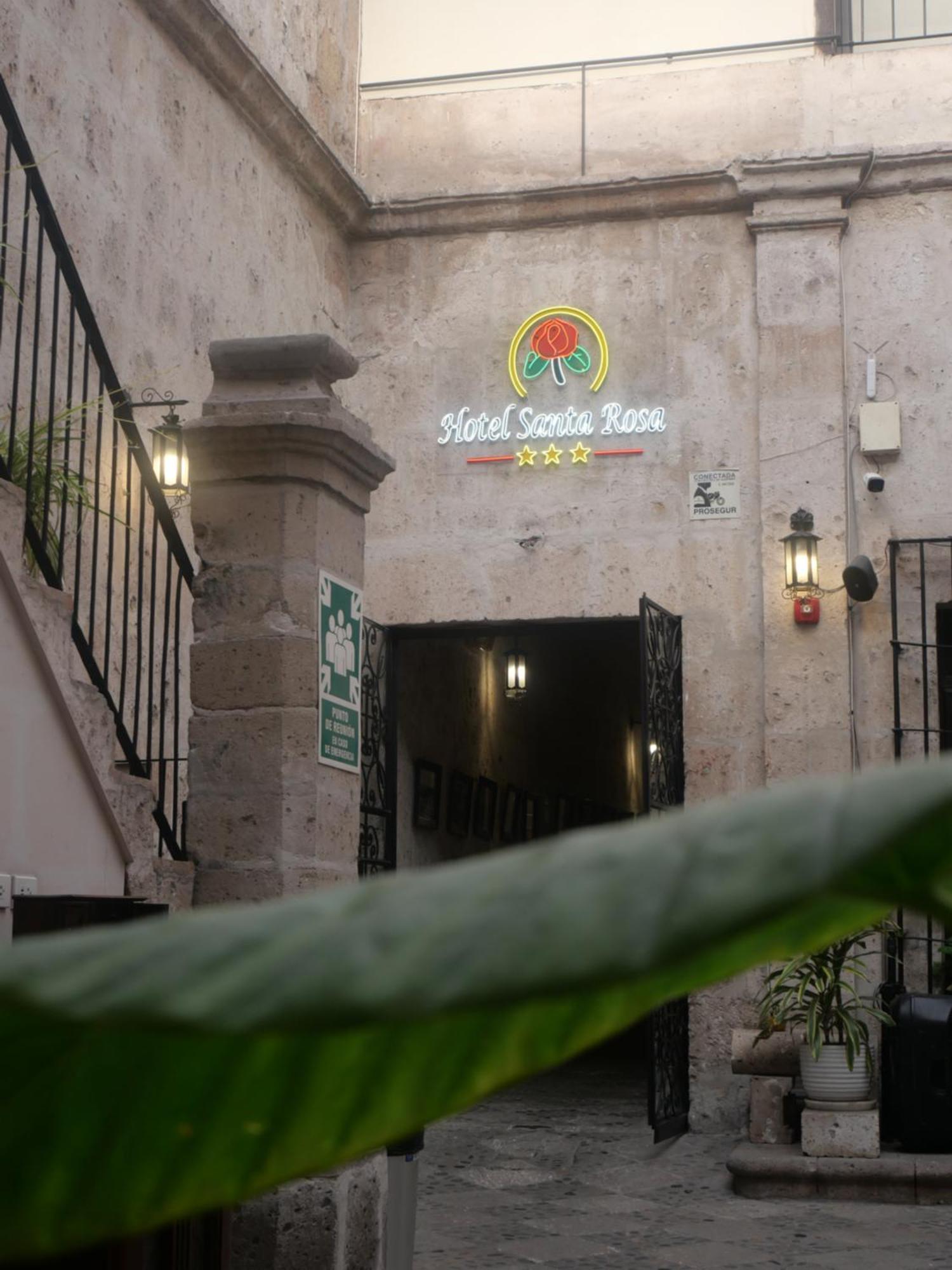 Hotel Santa Rosa Arequipa Bagian luar foto